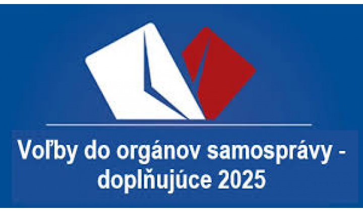 Voľby do orgánov samosprávy - doplňujúce 2025