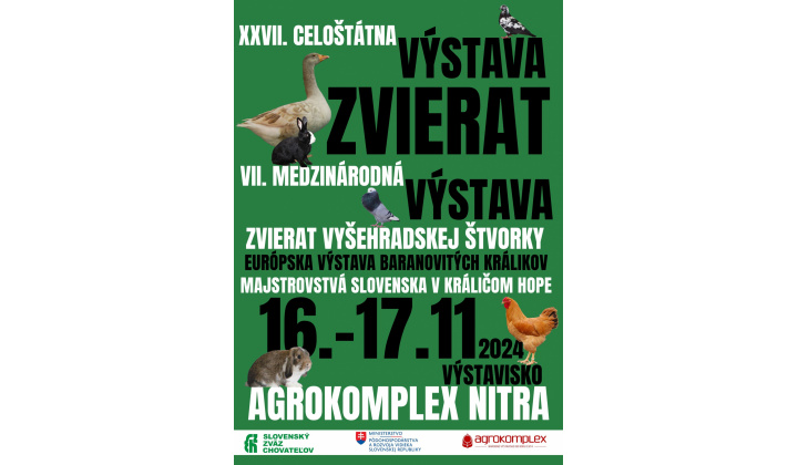 Výstava zvierat 16.-17.2024