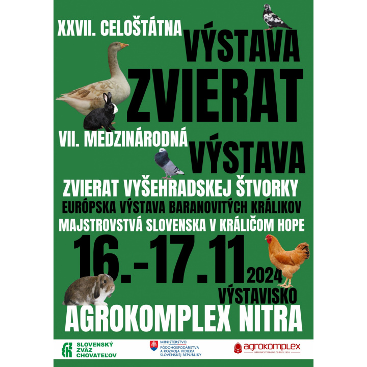 Výstava zvierat 16.-17.2024